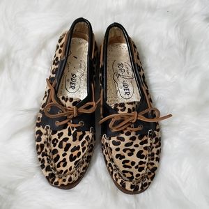 Sperry Top Sider Cheetah Print Shoes